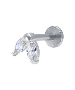 Tragus Piercing with Titanium Bar TRP-2692-TI